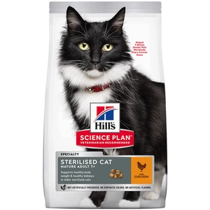 Hill's Science Plan Mature 7+ Sterilised tørrfôr med kylling til katt 10 kg