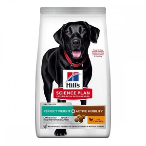 Hill's Science Plan Perfect Weight & Active Mobility Large tørrfôr med kylling til hund 12 kg