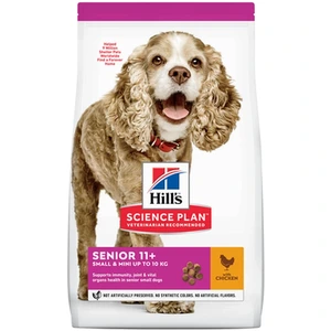 Hill's Science Plan Senior 11+ Small & Mini tørrfôr med kylling til hund 1,5 kg