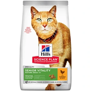Hill's Science Plan Senior Vitality 7+ tørrfôr med kylling til katt 7 kg