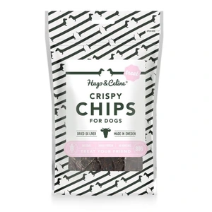 Hugo & Celine Crispy Chips med okselever til hund 80 g