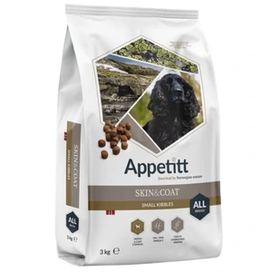 Appetitt Skin & Coat tørrfôr til hund 3 kg
