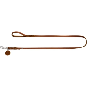 Hunter Solid Education hundebånd brun 200 cm 16 mm