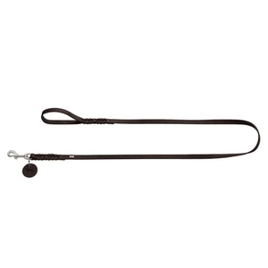 Hunter Solid Education hundebånd mørkebrun 200 cm 16 mm