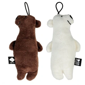 I Love Happy Cats Barry Bear bamser 13 x 5 x 3 cm 2 stk