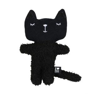 I Love Happy Cats Zeno gjenfyllbar katteleke svart 12 x 4 x 18 cm