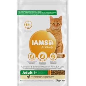 Iams for Vitality Cat Adult Kylling 10kg