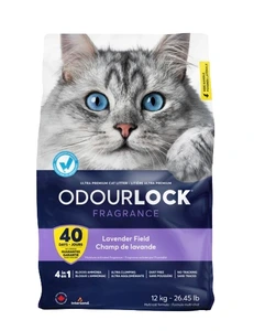 Intersand OdourLock Lavender Field kattesand 12 kg