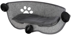 Kerbl Filzino vindusseng til katt grå 30 x 18 cm