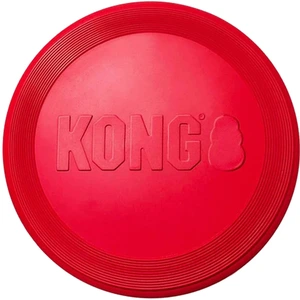 KONG Classic Flyer frisbee til hund rød Large ca Ø 23 x 2,8 cm