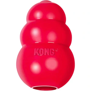 KONG Classic Rubber til hund rød Large 11 x 7 cm