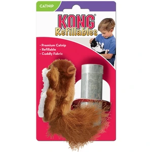 KONG Refillables Squirrel kattelek med kattemynte 7 cm