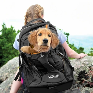 Kurgo G-Train K9 Pack ryggsekk til hund svart 53 x 33 x 25 cm