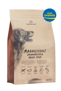 Magnussons Kornfri tørrfôr til hund 4,5 kg