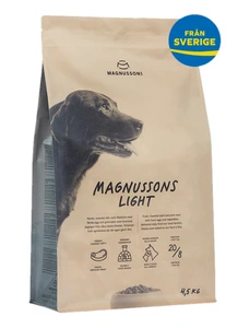 Magnussons Lett tørrfôr til hund 4,5 kg