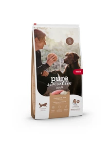 Mera Petfood Pure Sensitive Adult kalkun og ris tørrfôr 4 kg