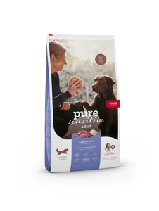 Mera Petfood Pure Sensitive Adult lam og ris tørrfôr 4 kg