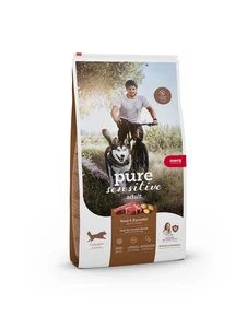 Mera Petfood Pure Sensitive Adult oksekjøtt og poteter tørrfôr 4 kg