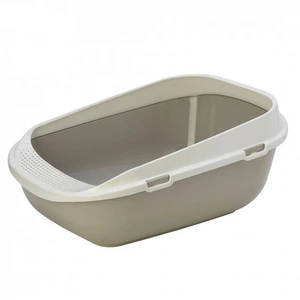 Moderna Mega Tray kattetoalett grå