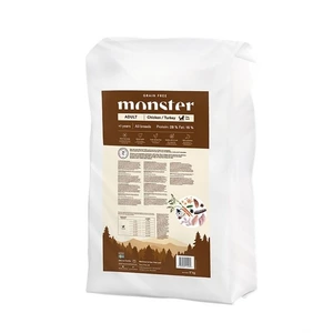 Monster Pet Food Grain Free Adult All Breed tørrfôr med kylling og kalkun til hund 17 kg