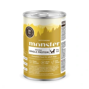 Monster Pet Food Grain Free Single Protein kylling våtfôr til hund 400 g