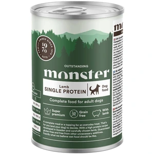 Monster Pet Food Grain Free Single Protein lam våtfôr til hund 400 g