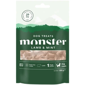 Monster Pet Food hundegodbiter med lam og mynte 100 g