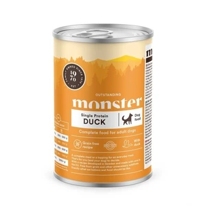 Monster Pet Food Single Protein våtfôr med and til hund 400 g