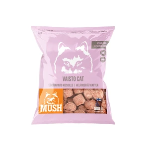 Mush Vaisto Cat kylling & gris frossen våtfôr til katt 800 g