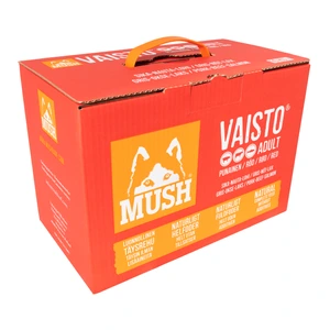 Mush Vaisto gris-okse-laks frosset hundefôr 10 kg