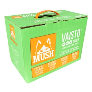 Mush Vaisto okse-gris-kylling frosset hundefôr 10 kg