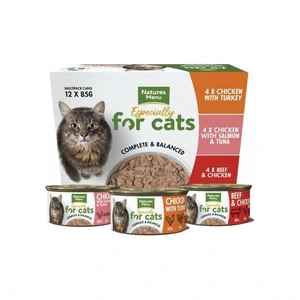 Natures Menu Multipack våtfôr til katt 12 x 85 g