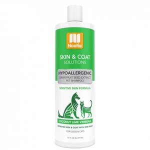 Nootie Hypoallergen sjampo kokos lime verbena til hund 473 ml