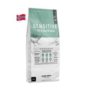 Nordic Nature sensitiv hud og pels alle raser til hund 12 kg