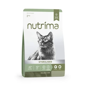 Nutrima Cat Adult Sterilised tørrfôr med kylling og kalkun til katt 2 kg