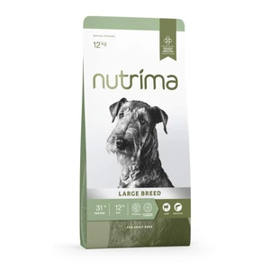 Nutrima Dog Adult Large Breed tørrfôr med lam og hvit fisk til hund 12 kg