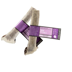 Nutriment Natural delt hjortehorn til hund str L