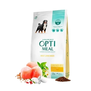Optimeal Adult & Senior Maxi Breed Joint Support tørrfôr med kylling 12 kg