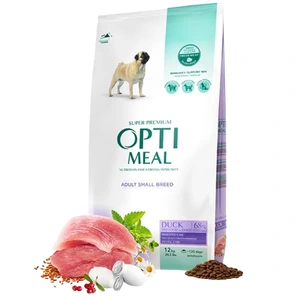 Optimeal Adult & Senior Small Digestive & Dental Care tørrfôr med and 12 kg