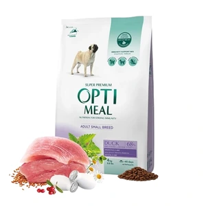 Optimeal Adult & Senior Small Digestive & Dental Care tørrfôr med and 4 kg