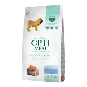 Optimeal Hypoallergenic tørrfôr med laks til hund av mellomstore og store raser 4 kg