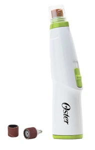 Oster batteridrevet neglefil 2-trinns turkis