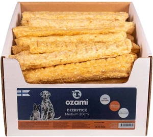 Ozami hjortepinner til hund M 20 cm