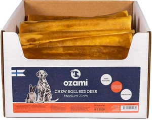 Ozami tyggerull hjort til hund M 21 cm