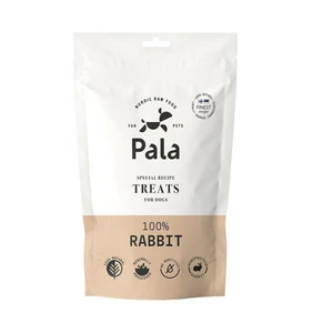 Pala 100% kanin lufttørkede godbiter til hund 100 g