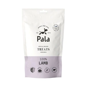 Pala 100% lam lufttørkede godbiter til hund 100 g