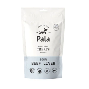 Pala 100% okselever lufttørkede godbiter til hund 100 g