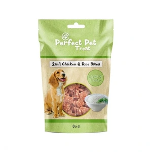 Perfect Pet 2-in-1 kylling & ris biter til hund 80 g