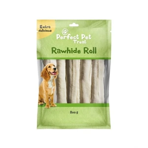 Perfect Pet rawhide tyggerulle til hund 22 cm 10 stk 800 g