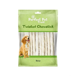 Perfect Pet tvinnet tyggepinne til hund 15 cm 50 stk 800 g